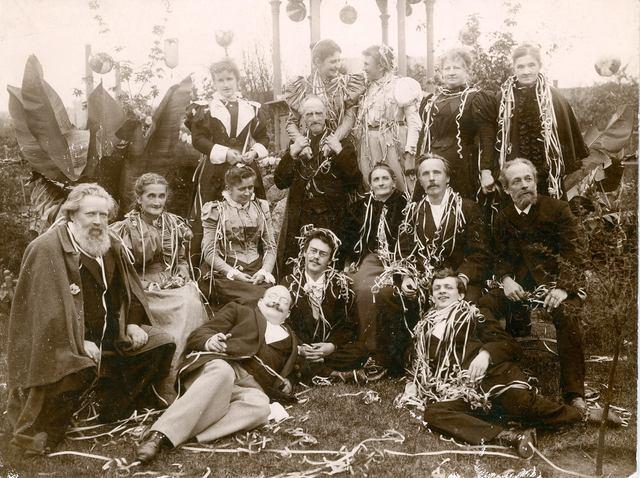 Karl May fête nouvel an à Radebeul
